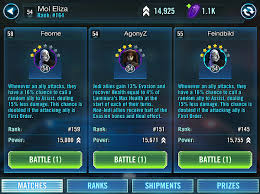 I only recently began to dive into true mod management. Star Wars Galaxy Of Heroes Arena Guide Online Fanatic