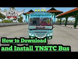 How To Install Tnstc Bus Mod In Bus Simulator Indonesia Tamil Nadu Bus Game Bussid Tnstc Bus Mod Youtube Bus Games School Bus Games Bus