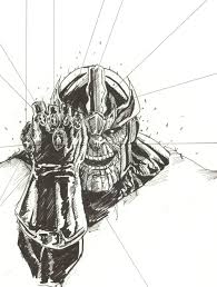 Http Www Deviantart Com Art Thanos 661347767 Art Drawings Sketches
