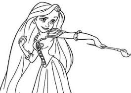 Barbie e ken si divertono a ballare insieme! Principessa Rapunzel Che Dipinge Da Colorare Disegno Da Stampare Gratis