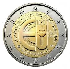 2 euros commémorative slovénie 2020 roman boharic unc. Coin Slovakia 2 Euro Entry In Eu Area 2004 2014