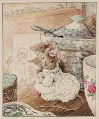 Helen Beatrix Potter The Mice Listen To The Tailor S Lament C 1902 Beatrix Potter Illustrations Beatrix Potter Beatrice Potter
