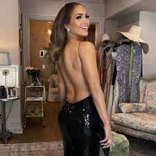 Jennifer Lopez Whips Up Midnight Snacks in a Sequin Revenge Dress