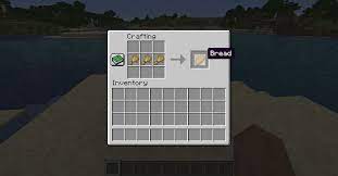 The pattern for getting a bread is place three wheats in the second row. Minecraft Achievement Guide Bake Bread