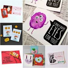 You only need a handful of supplies to make this craft! Funny Valentine Cards Quick And Funny Valentine S Day Cards For Children To Make And Download Mollymoocr Monster Valentines Valentines Preschool Valentines
