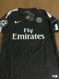 Históricamente, el color de la camiseta en casa del olympique lyonnais es de color blanco. Camiseta Psg Negra Neymar 10 S M L Camisetas Millennium Facebook