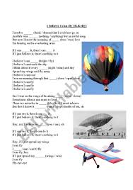 Kelly, from the soundtrack to the 1996 film space jam. I Believe I Can Fly R Kelly Listening Practice Esl Worksheet By Cpyandy