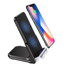 Iphone X Wireless Charger Steanum Qi Fast Wireless Charging Pad Stand 2colis For Samsung Galaxy S9 Note 8 S8 S7 Wireless Charger Wireless Charging Pad Iphone 8
