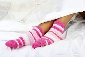 Wear A Pair Of Warm Socks If You Re Too Cold Or Stick Your Feet Out Of The Duvet If You Re Hot How To Fall Asleep Warm Socks Socks