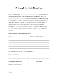 Free Generic Photo Copyright Release Form Pdf Eforms Free Fillable Forms Photography Business Forms Photography Release Form Photography Contract