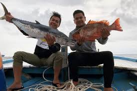 Oleh itu tumpukan untuk memancing di kawasan yang dalam seperti muka. 10 Keseruan Eza Gionino Saat Mancing Di Laut Dapat Ikan Besar Nih