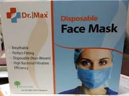Number of Layers: 3 Dr Max Disposable Face Mask at ₹ 1.5/piece in Amritsar 