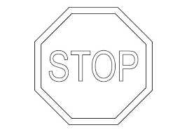 imprimer coloriage panneau stop panneaux de la route famille intersection en 2021 circulation signalisation parties du corps d&#x00027;insectes