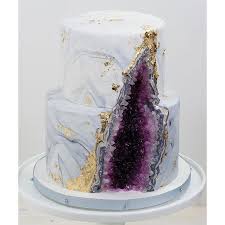 Rock Candy Strings Geode Cake Wedding Cake Tasting Cake