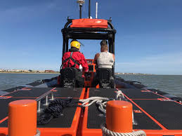 gafirs rescuers pull sinking jet ski