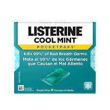 POCKETPAKS® Cool Mint Fresh Breath Strips | LISTERINE®