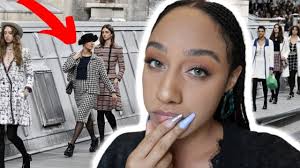 Paris fashion week was rocked when marie s'infiltire stormed the chanel runway before being escorted out by gigi hadid. La Supercherie De Marie S Infiltre Au Defile Chanel Dairing Tia Youtube