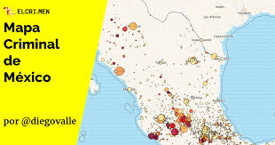 La ssp compartirá el actual atlas delictivo que ubica a los objetivos que tienen operaciones en las regiones colindantes. Mapa De Delincuencia En Mexico