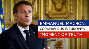Emmanuel macron has called for the creation of a true european army to allow the eu defend itself from threats ranging from donald trump to vladimir putin. Macron Coronavirus Is Europe S Moment Of Truth Financial Times