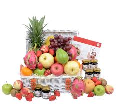 Classic Fruit Hamper With Chicken Essence By Gift Hampers Sg Fruit Hampers Fruit Basket Gift Fruit