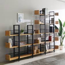 We also carry wooden library tables, library desks, library chairs and organizers. Industrial Bookcase Divider Metal Modern Iron Display Furniture 5 Tiers Storage Rack Wooden Library Bookshelf Buy Book Shelf Bookcase Living Room Bookshelf Living Room Bookcase Modern Home Office Bookcases Office Bookcase Bookshelf For Office Wooden