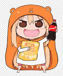 Himouto!Umaru-chan футболка аниме Nendoroid комиксов, футболка, еда, книга  комиксов, манга png | PNGWing
