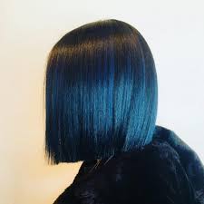 16 Stunning Midnight Blue Hair Colors To See In 2020 In 2020 Hair Color For Black Hair Midnight Blue Hair Blue Hair Dark