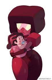 Garnet With Baby Steven Garnet Steven Universe Steven Universe Gem Steven Universe Comic