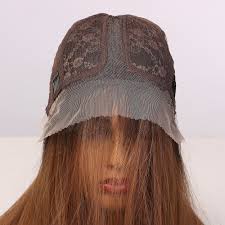 Gemma lang silkeaktig rett syntetisk blond del par...