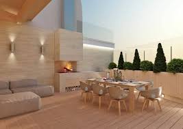 Dekoration Von Modernen Terrassen Mit Verschiedenen Dekorativen Elementen Moderne Terrassen Terassenentwurf Uberdachte Terrassen