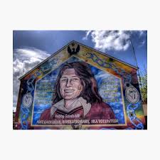 #film #hunger #steve mcqueen #michael fassbender #bobby sands #british cinema. Bobby Sands Belfast Poster By Vickaz Redbubble