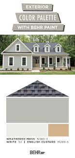 Exterior House Paint Color Combinations