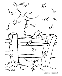 On the farm coloring pages. Line Drawing Of Fall Leaves Fence And Farm In Background Good Inspiration Piece For Projects Idei Pinterest Bordado Tradicional Y Colorear