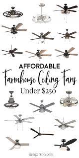 Affordable Modern Farmhouse Ceiling Fans Are Possible To Find You Just Have To Know Where To Shop Here Farmhouse Ceiling Fan Ceiling Fan Bedroom Ceiling Fan