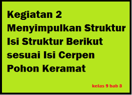 All tugas halaman 214 bahasa indonesia kelas 10. Kegiatan 2 Menyimpulkan Struktur Isi Struktur Berikut Sesuai Isi Cerpen Pohon Keramat Operator Sekolah