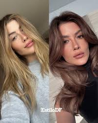 Adiós rubio, hola castaño! Michelle Salas se despide de su clásico tono  rubio, y ahora le da la bienvenida a su nueva era como morena. CC:  @michellesalasb