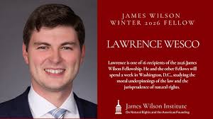 Congratulations to Casey Enright, our newest James Madison Fellow from  Arizona! He shared with the Foundation, "I am incredibly honored to be a  James Madison Fellow and am excited to engage in