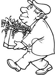 Laissez vos enfants d velop. Coloriages Vendanges Et Vignes Page 1 Automne