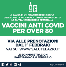 La legge sulle epidemie (lep) prevede effettivamente che il vaccino possa venir dichiarato obbligatorio. Vaccino Lazio Slittano All 8 Febbraio Le Vaccinazioni Per Gli Anziani A Causa Dei Ritardi Pfizer