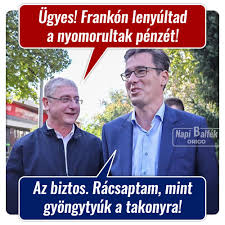 Legújabb facebook bejegyzésében a fidesz frakcióvezetője kiemeli, hogy a baloldali koalíció továbbra is 99 százalékban gyurcsány ferencről szól. Napi Balfek Gyurcsany Kedvesen Megpaskolja Karacsony Gergely Buksijat