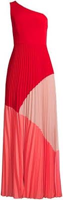 From scoop neck maxi gowns to sparkling shifts, aidan mattox eveningwear is a reliable option when you want to light up a room. Aidan Mattox Colorblock One Shoulder Gown Shopstyle Day Dresses