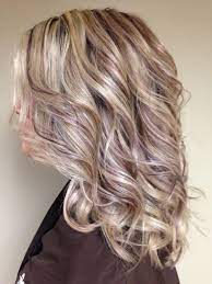 Low Lighted Eggplant Blonde Hair With Highlights Hair Blonde Brown Hair Color