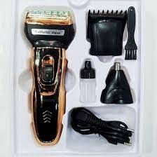 Geemy 3in1 Rechargeable Foil Electric Shaver Beard Trimmer Eshopping Nepal In 2021 Electric Shaver Beard Trimming Shaver