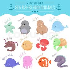 Jun 16, 2020 · amazon.com: Vector Sea Fishes And Animals Stock Vector Colourbox