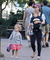 Chelsea clinton and husband marc keep it casual as they rock jeans while helping their kids charlotte and aidan into a car for a family dinner out. Chelsea Clinton Says One Of Her Children Was Admitted To The Hospital Daily Mail Online