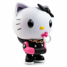 Compare prices & save money on figurines. Kidrobot Hello Kitty Figure Quiccs Exclusive Pink Black Sanrio 79 99 Picclick Hello Kitty Art Hello Kitty Tattoos Hello Kitty