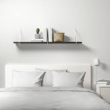 Black and white is a classic color combination that will never go out of style. Bergshult Pershult Wall Shelf Brown Black White Ikea