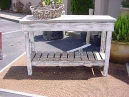 Shop our selection to find a wide range of styles that fit the bill. Rustic Outdoor Teak Console Table Made From Reclaimed Wood With Storage And Painted With White Colo Rustic Patio Furniture Outdoor Console Table Outdoor Buffet