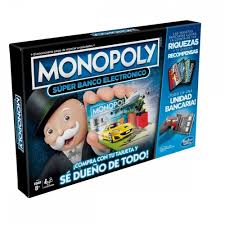 Elige tu peón favorito como ejemplo trono hierro corona muévete alrededor tablero comprando tantas propiedades como puedas. Juego De Mesa Monopoly Super Banco Electronico Juguetelandia