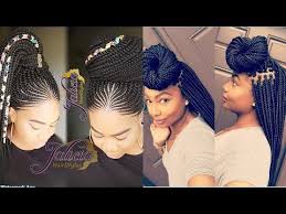 Whether you're looking for cornrow braids, box braid hairstyles, or a braided updo, these braided 30 best fun and unique braided hairstyles to wear in 2020. Ghana Braiding Live Demo Fishtail Pencil Carrot Braids Before And After Shots Inbetween Steps Kaydence Hairstyles Blog